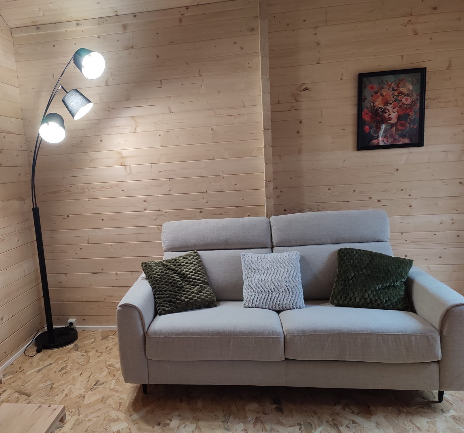 canapé convertible lit chalet des sarteaux